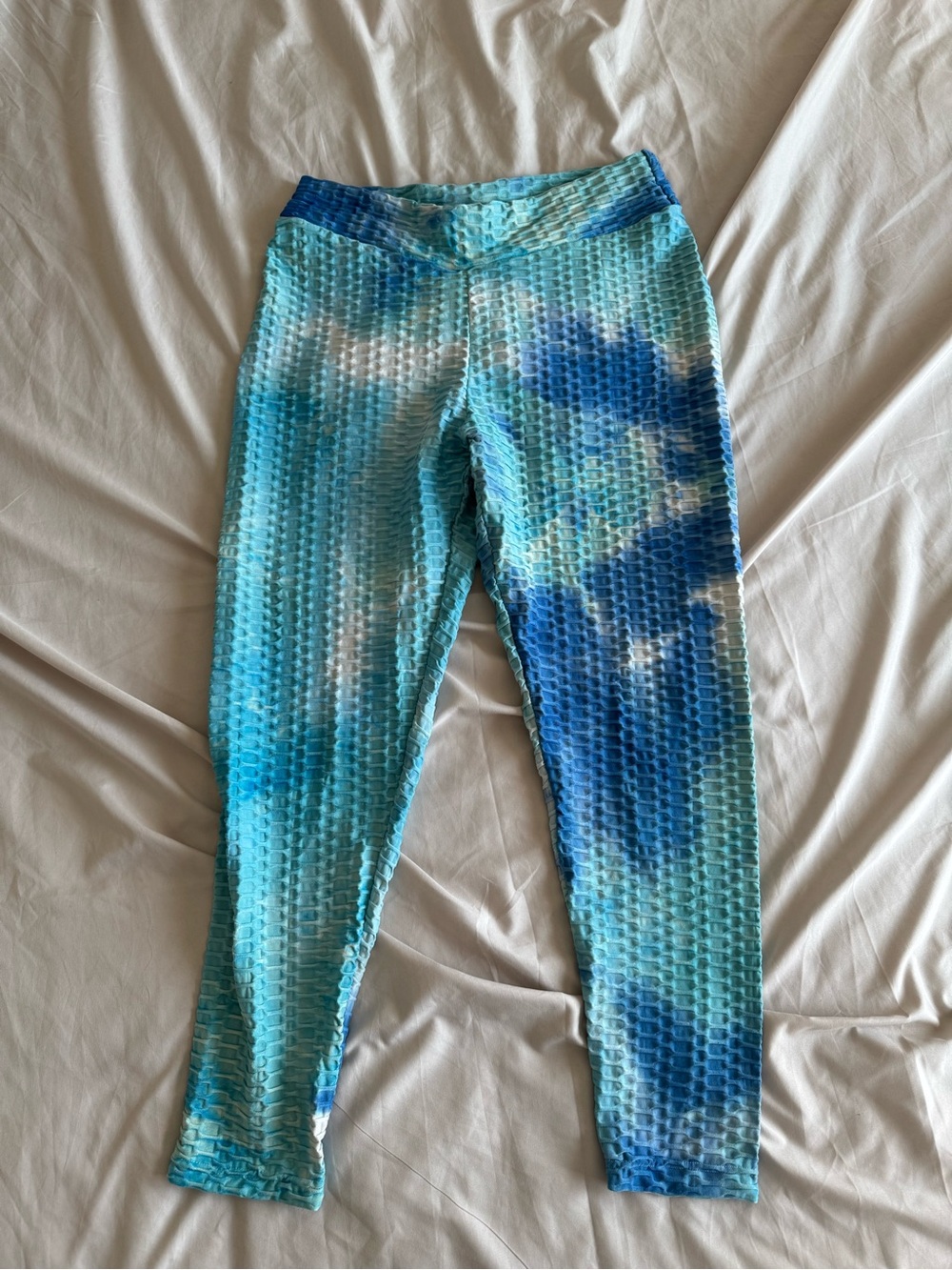Leggings tie dye blue